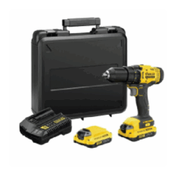 Stanley Taladro de Batería SCD711C2K-B3