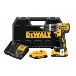 DeWALT Taladro de Batería con Percusión DCD796D2-B3, Inalámbrico, 1/2"