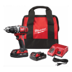 Milwaukee Taladro Destornillador de Batería M18, Inalámbrico, 1/2"