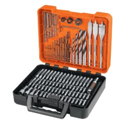 Juego de 100 brocas y puntas en estuche plástico Truper Mod.